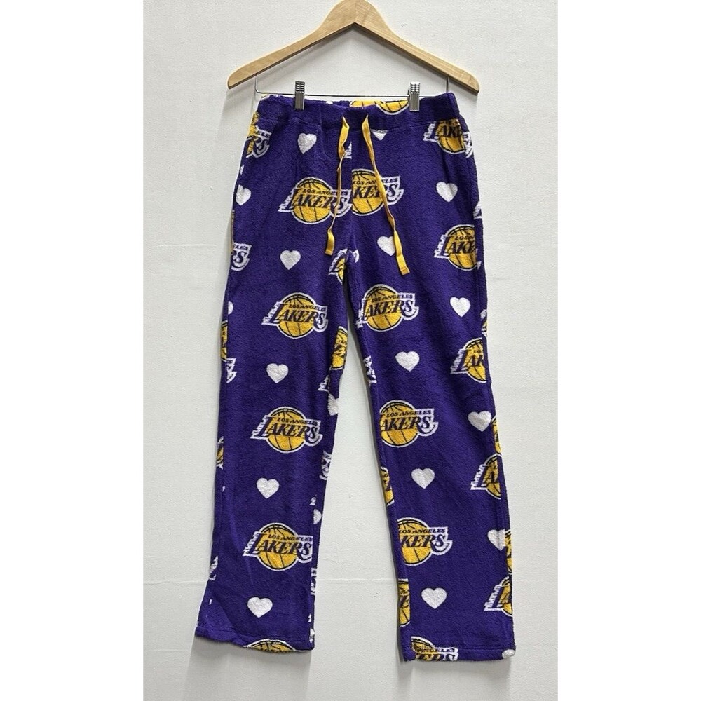 Forever 21 women size small Los Angeles Lakers purple pajama pants